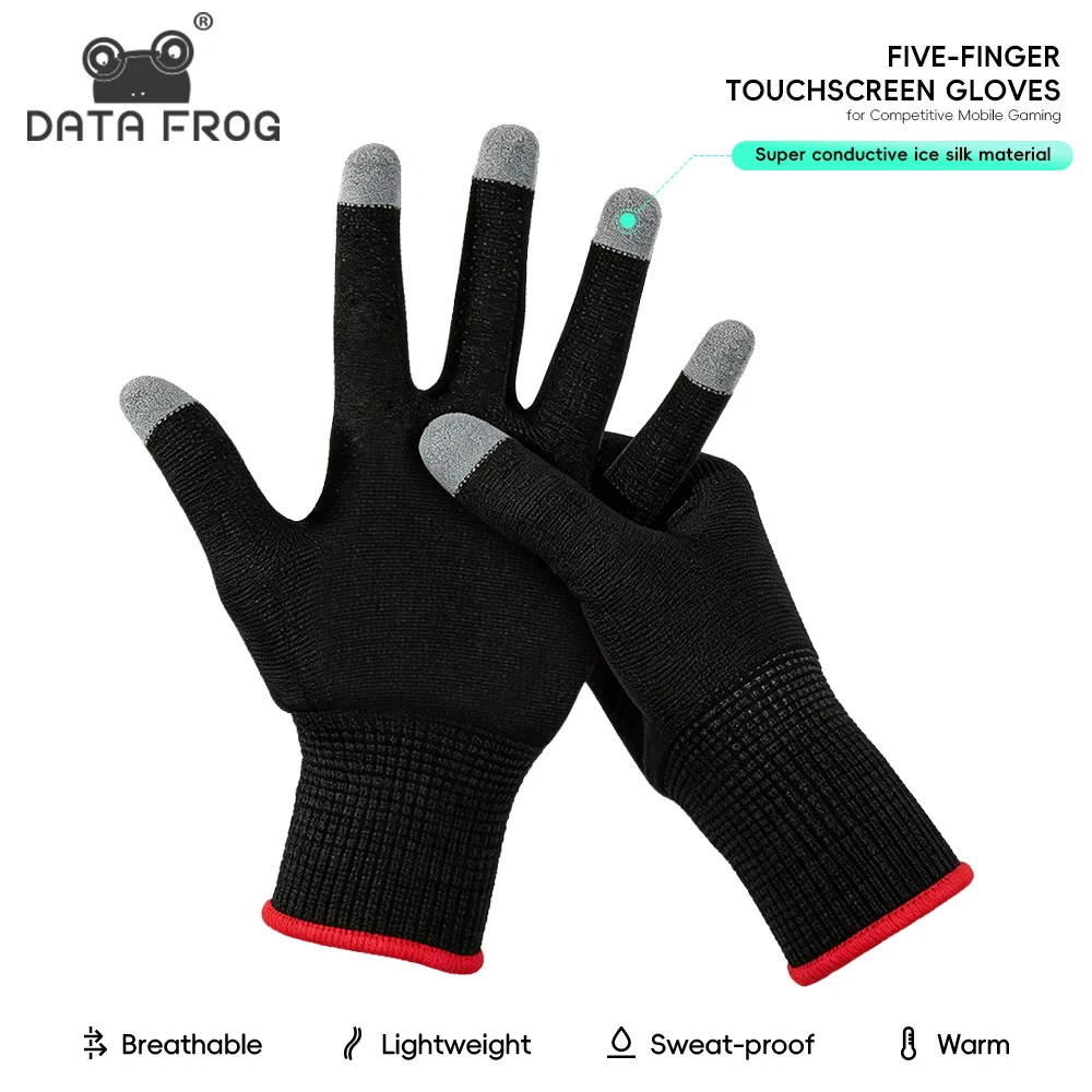 Esports Gaming Finger Sleeve - Sarung Tangan Gaming E-Sports Data Frog,