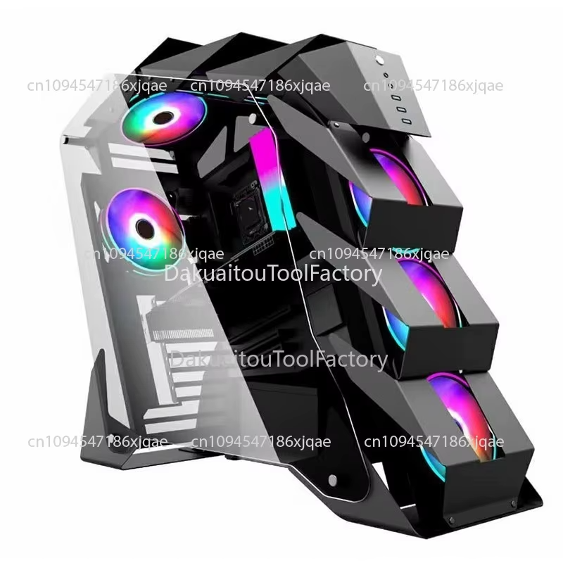 Esports Gaming Cafe - Casing Alien Berpendingin Air; Casing Desktop