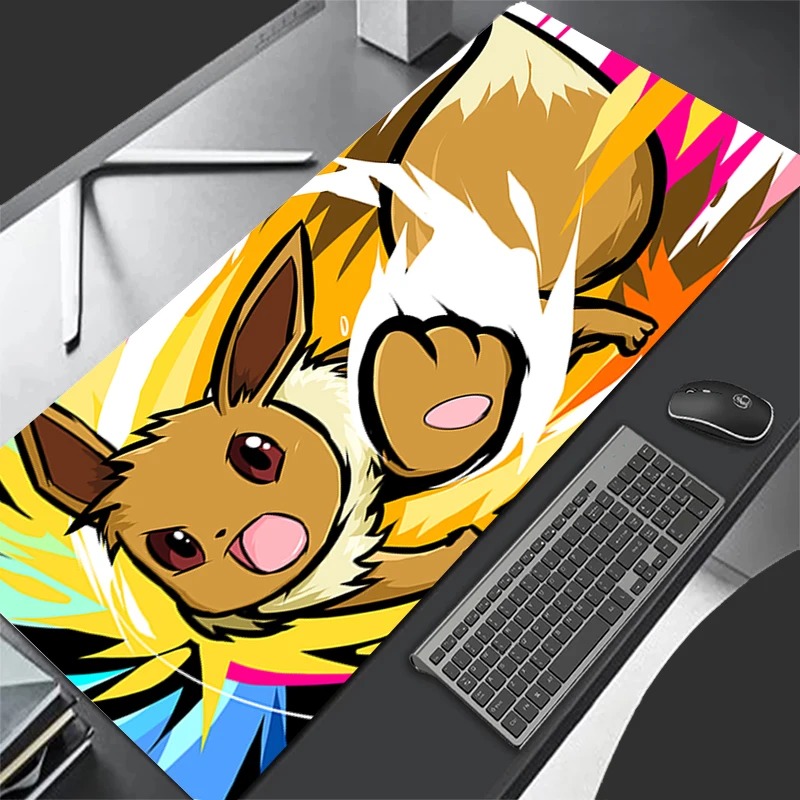 Esports Gaming Pc - P-Pokemon Eevee Anime Gaming Mouse Pad,