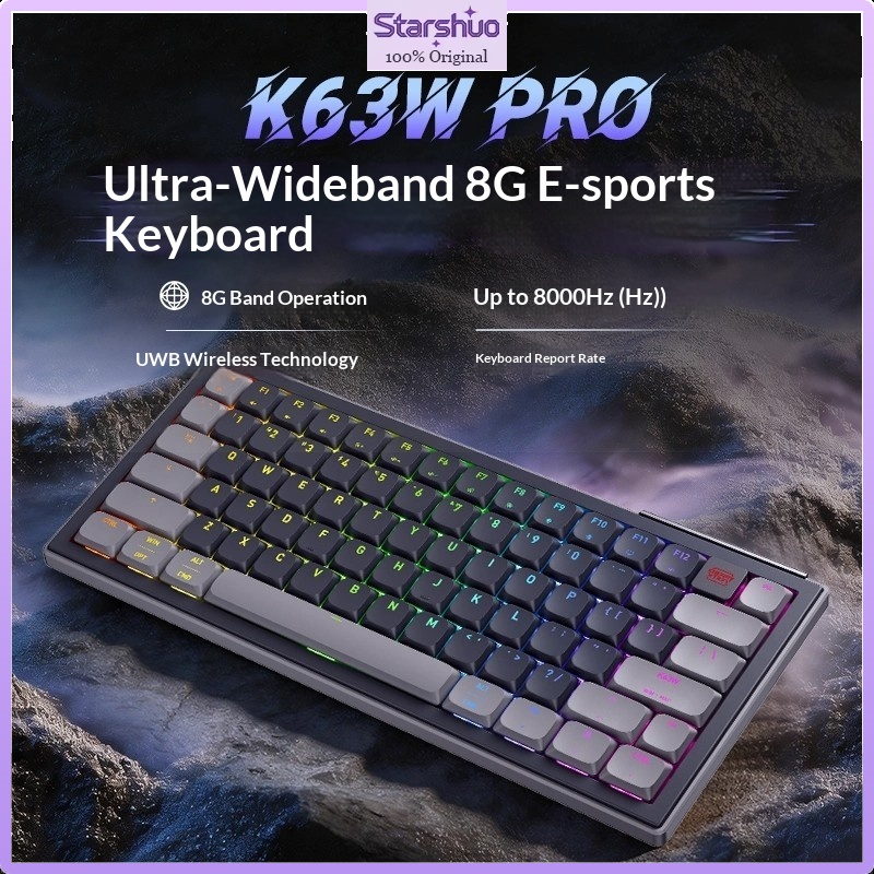 Esports Gaming Uk - Keyboard Mekanik Nirkabel Profil Rendah Ultra