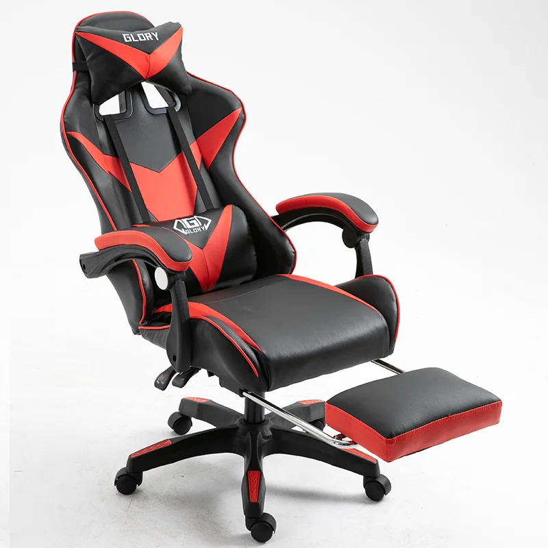 Esports Gaming Cafe - # Kursi Gaming dengan Pijakan Kaki,