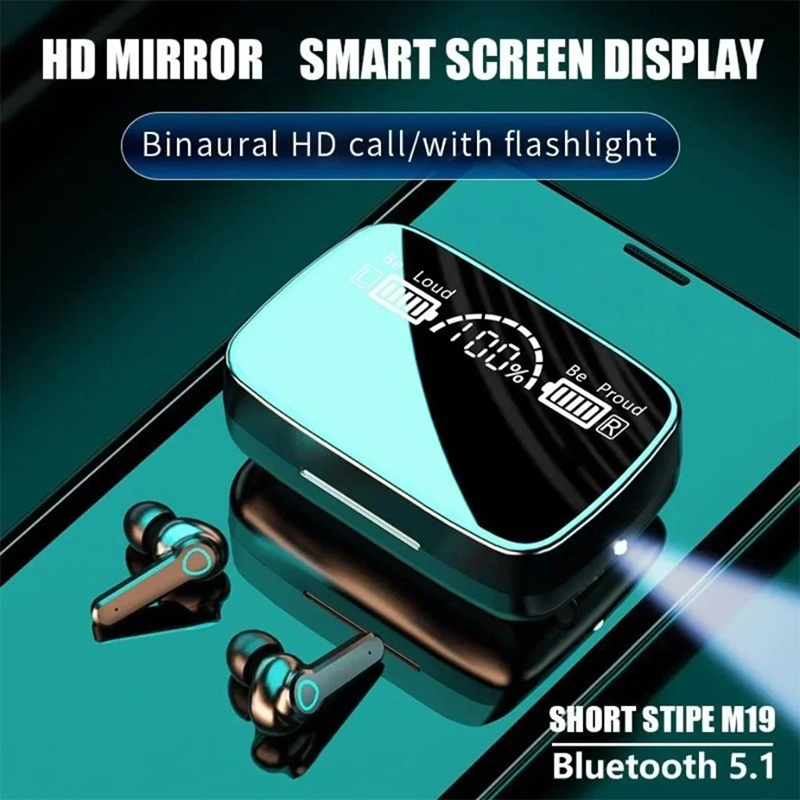 Esports Gaming Video - M19 Earphone Bluetooth Nirkabel Gaming Headphone