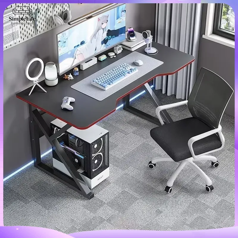 Esports Gaming School - Meja Komputer Modern Sederhana, Meja Kantor,
