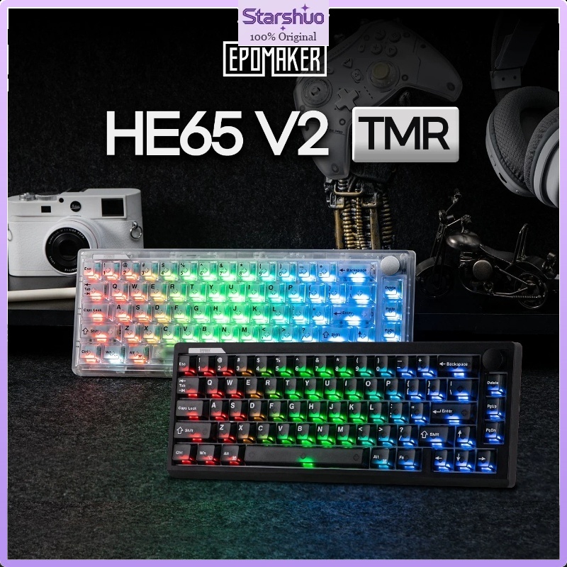 Esports Gaming Uk - EPOMAKER HE65 V2 TMR Keyboard Mekanik