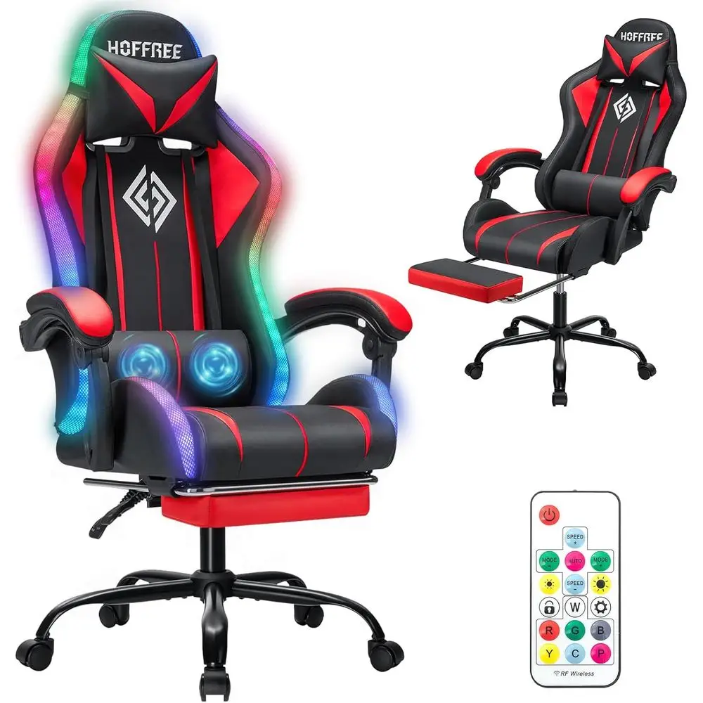 Kursi Gaming Ergonomis dengan  - Rgb Gaming Chair ulasan dan harga