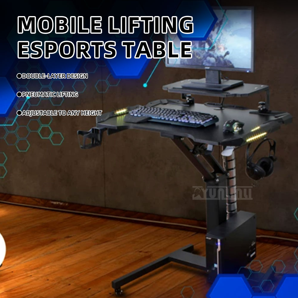 Meja gaming elektronik, meja g - Esports Gaming School ulasan dan harga