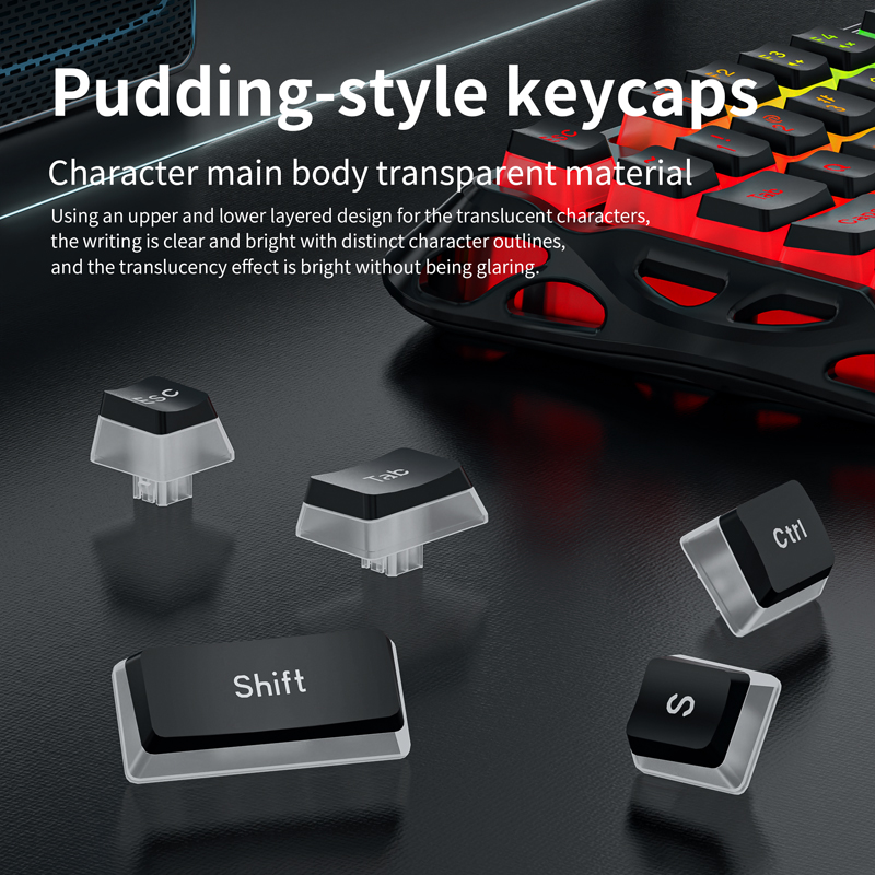 ksnake K108 Keyboard nirkabel  - Esports Gaming Uk ulasan dan harga
