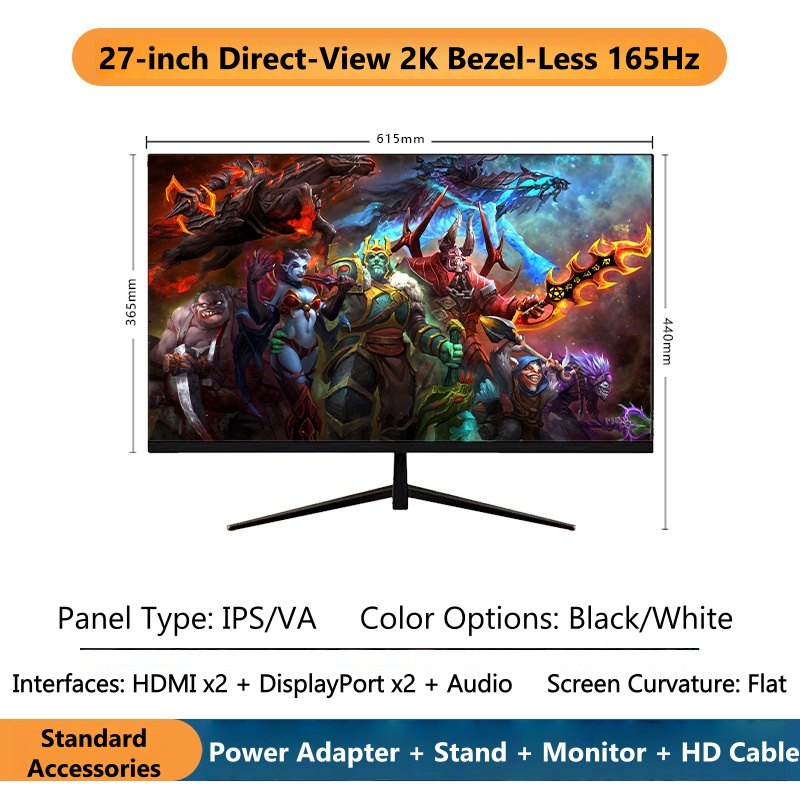 Monitor Gaming Lengkung 27 Inc - Gaming X Esports ulasan dan harga