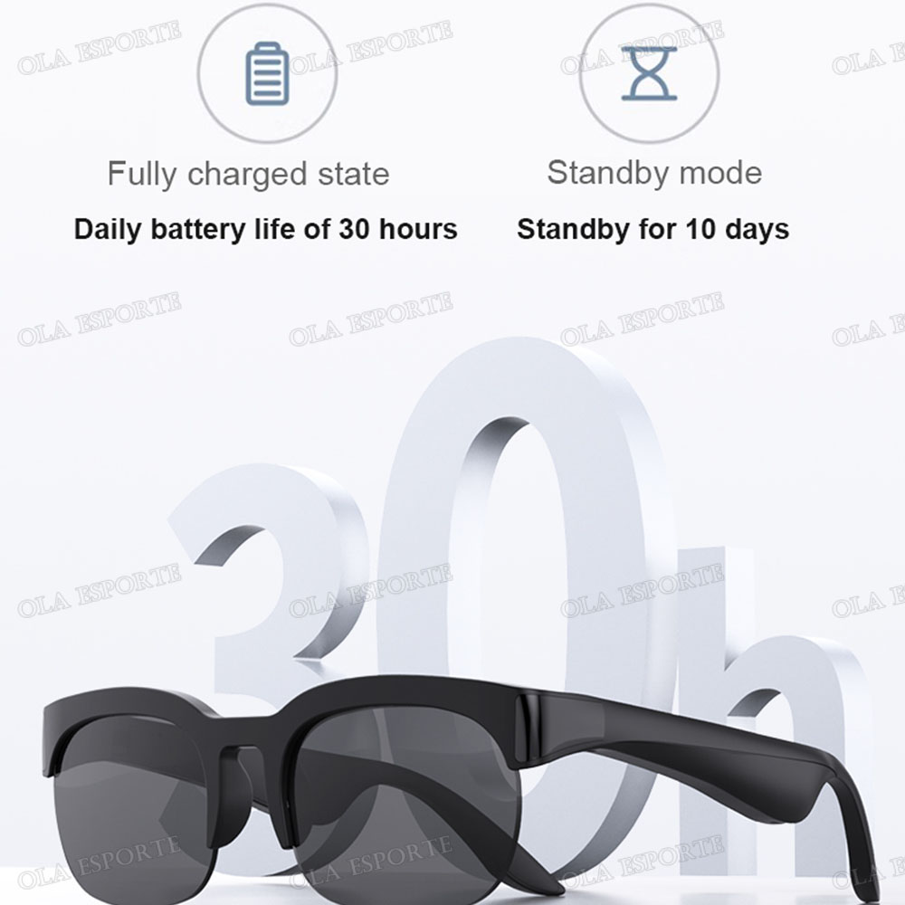 Kacamata Hitam Bluetooth V5.3  - Esports Gaming Video ulasan dan harga