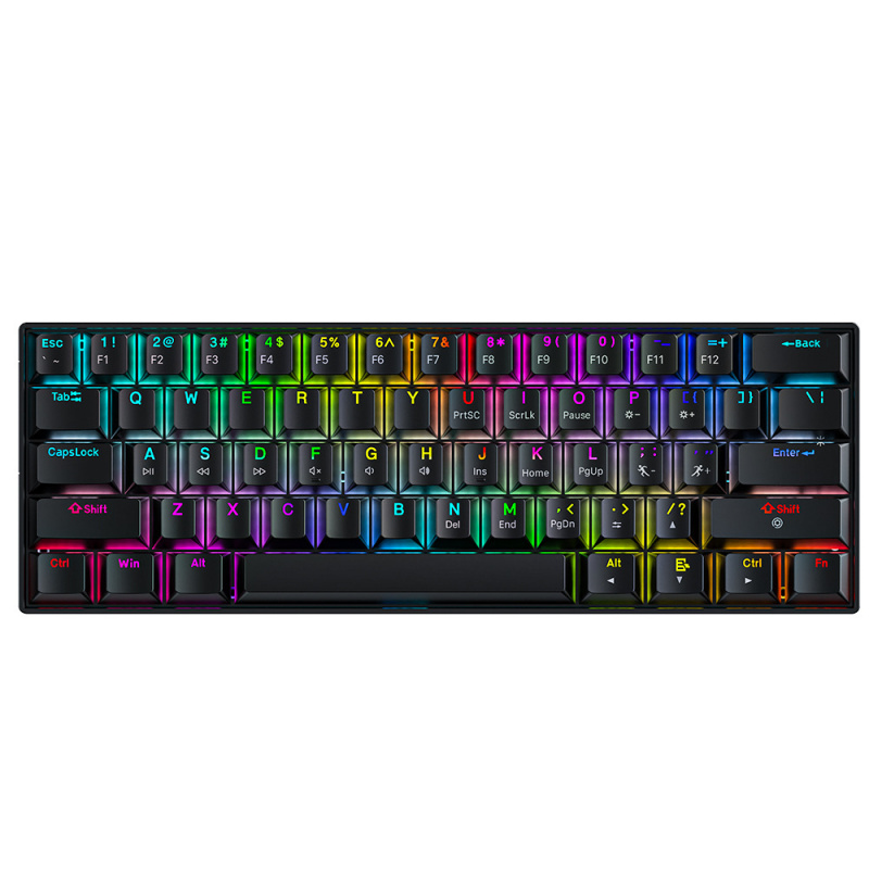 Keyboard Mekanik Tiga Mode Blu - Esports Gaming Uk ulasan dan harga