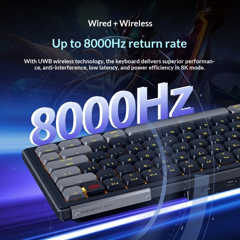 Keyboard Mekanik Nirkabel Prof - Esports Gaming Uk ulasan dan harga