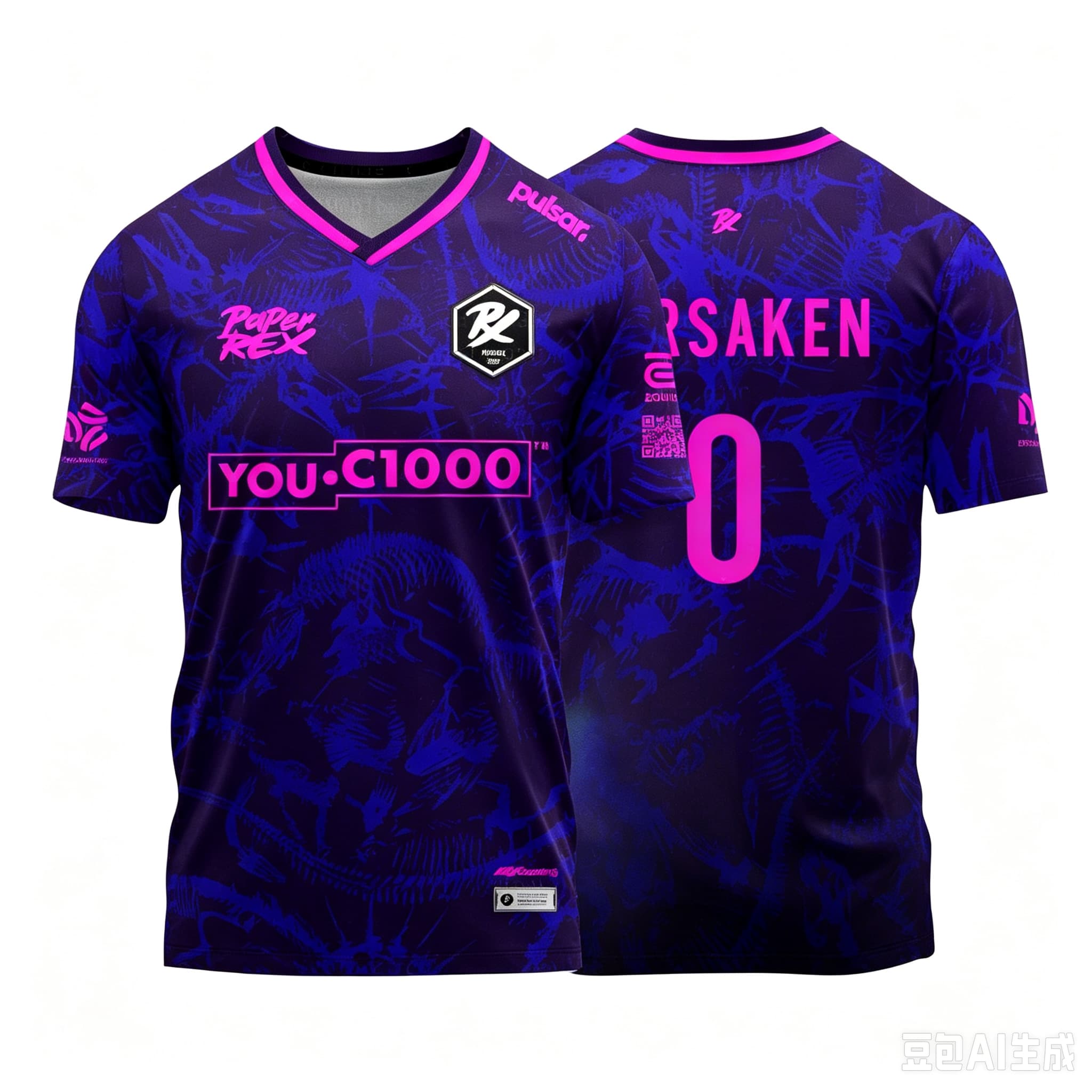 26 Kaos Paper Rex Valorant Pri - Esports Gaming Jersey ulasan dan harga