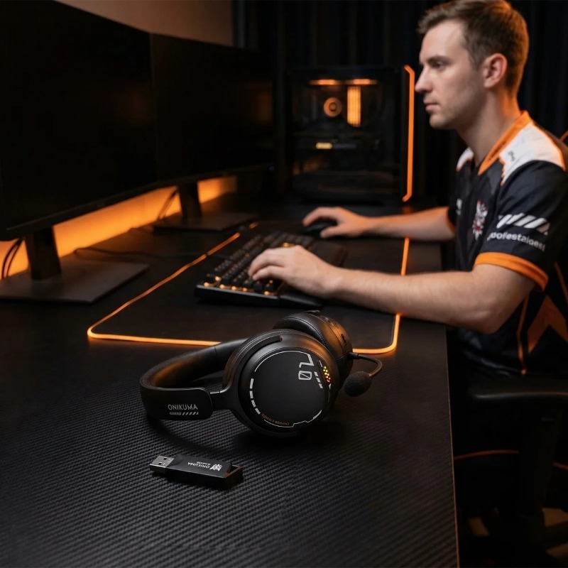 ONIKUMA GT886 Headset Gaming T - Esports Gaming Video ulasan dan harga