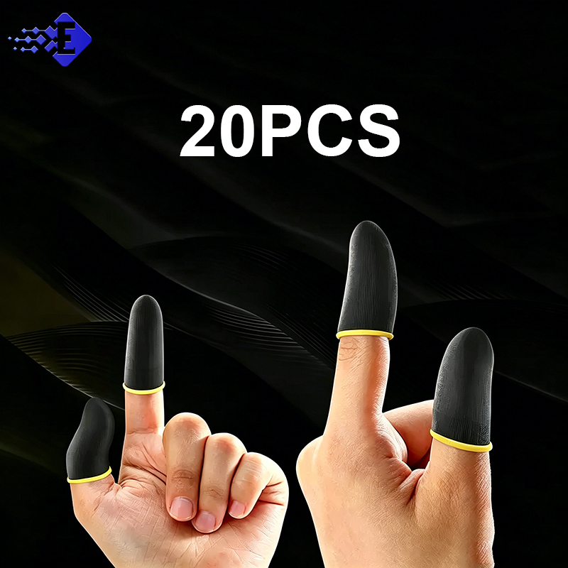 20PCS Sarung Jari Gaming untuk - Esports Gaming Finger Sleeve ulasan dan harga