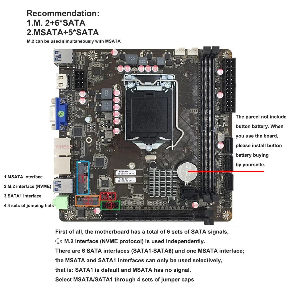 Motherboard Mini-ITX B365 LGA  - Intel Cpu Core I7 ulasan dan harga