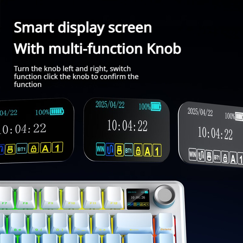 AULA F75 MAX 75% Tri-Mode Keyb - Esports Gaming Uk ulasan dan harga