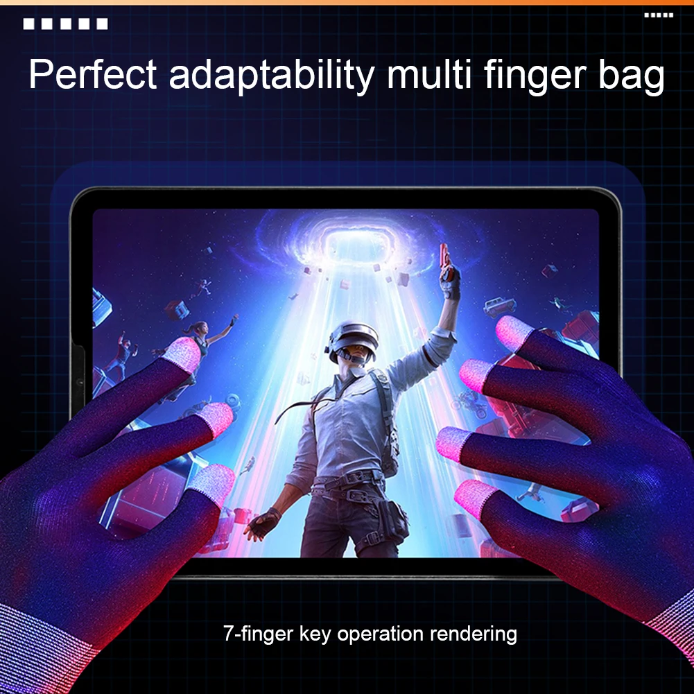1 Pasang Sarung Tangan Bermain - Esports Gaming Finger Sleeve ulasan dan harga