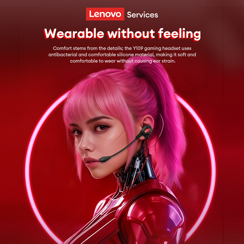 Lenovo Y109 Headset Gaming Ber - Esports Gaming Video ulasan dan harga