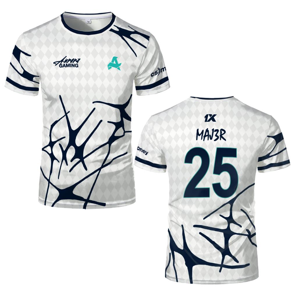 Kaos Jersey Tim Esports Aurora - Esports Gaming Jersey ulasan dan harga