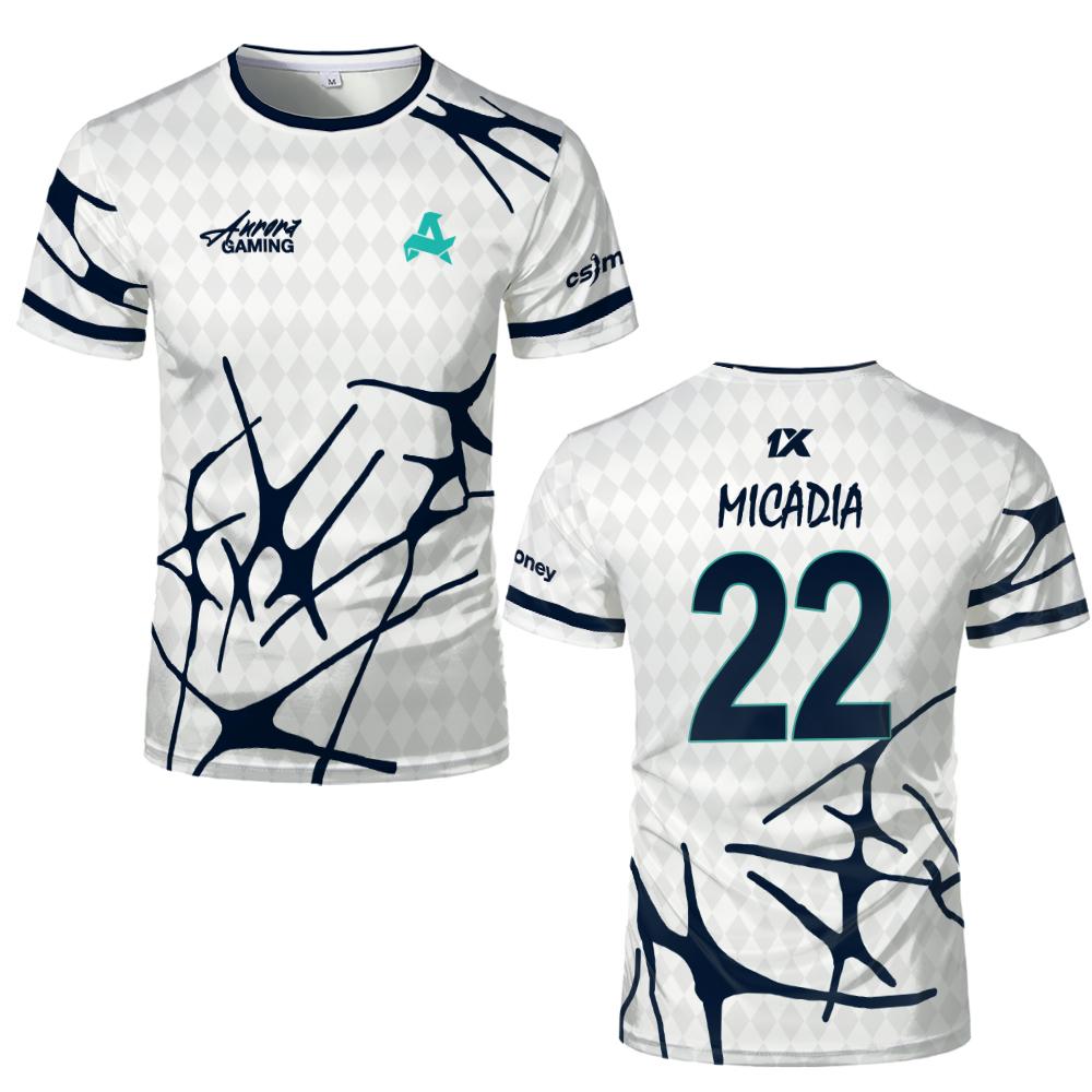 Kaos Jersey Tim Esports Aurora - Esports Gaming Jersey ulasan dan harga