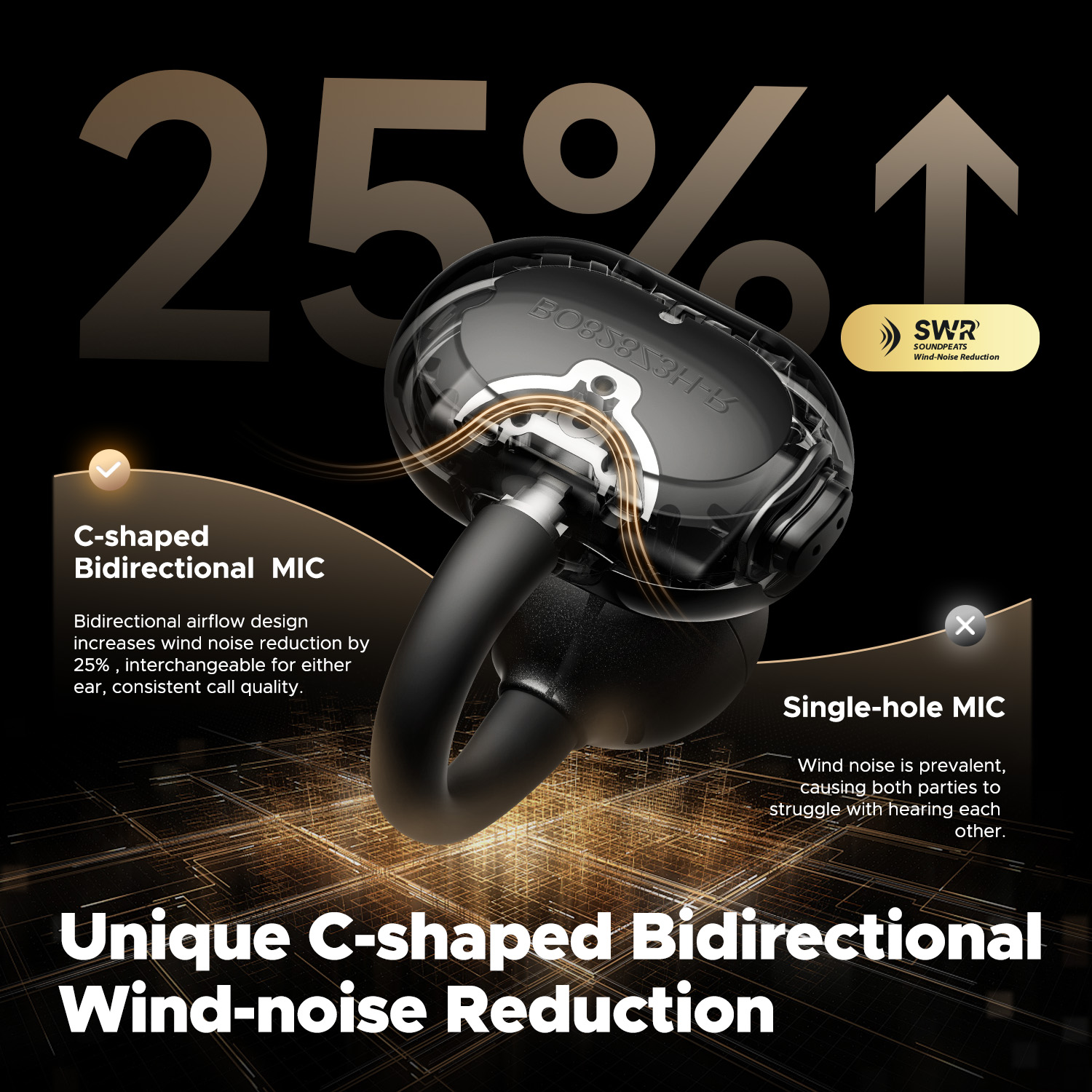SoundPEATS POP Clip Earphone N - Esports Wireless Gaming Headset ulasan dan harga