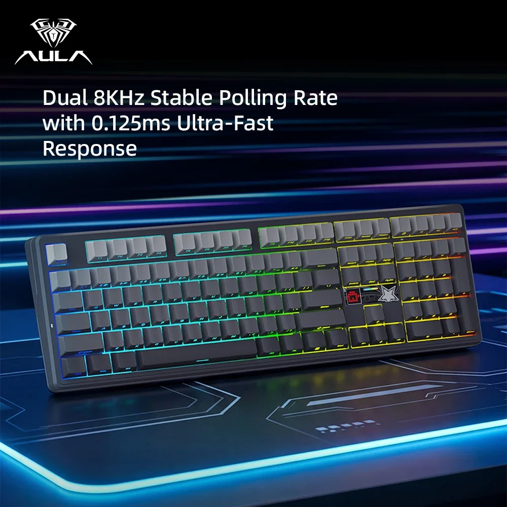 AULA F108 Pro V2 Keyboard Meka - Esports Gaming Uk ulasan dan harga