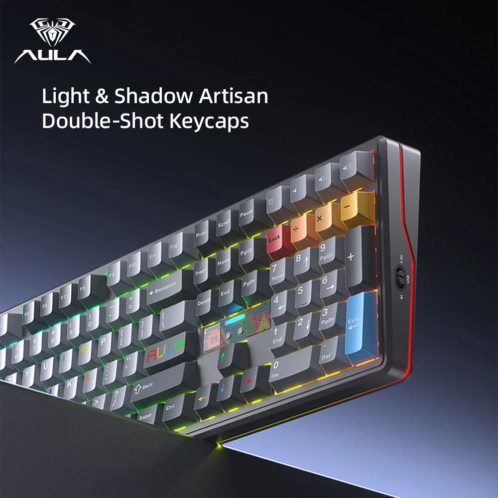 AULA F108 Pro V2 Keyboard Meka - Esports Gaming Uk ulasan dan harga