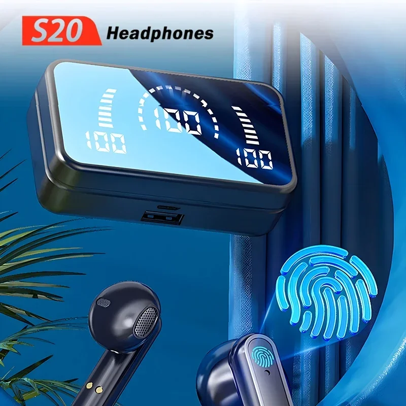 Earphone TWS Bluetooth Nirkabe - Esports Wireless Gaming Headset ulasan dan harga
