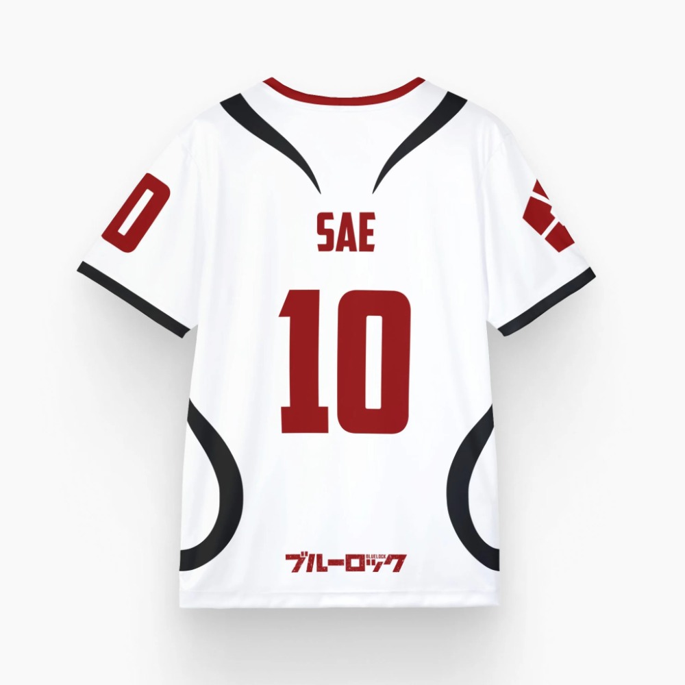 Kaos Anime Pria Blue Lock Sae  - Esports Gaming Arm Sleeve ulasan dan harga