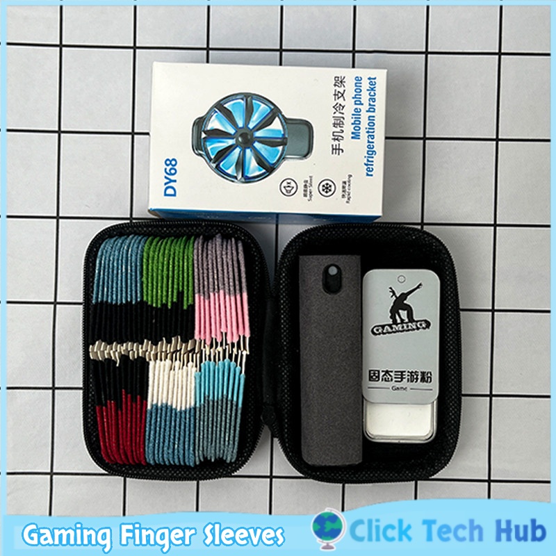 Sarung Jari Gaming Anti Kering - Esports Gaming Finger Sleeve ulasan dan harga